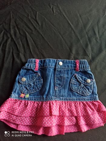 Jupe en Jeans et volants