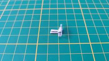 Lot x2 supports phare avant miniature Porsche 356 B 1961 Burago BBurago 1/18 1/18e 1/18ème #B42