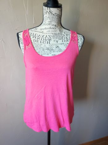 Débardeur fushia Camaieu taille M