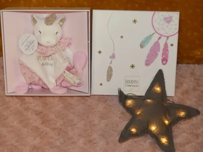 Doudou plat licorne abracadabra Doudou et compagnie 🦄Neuf
