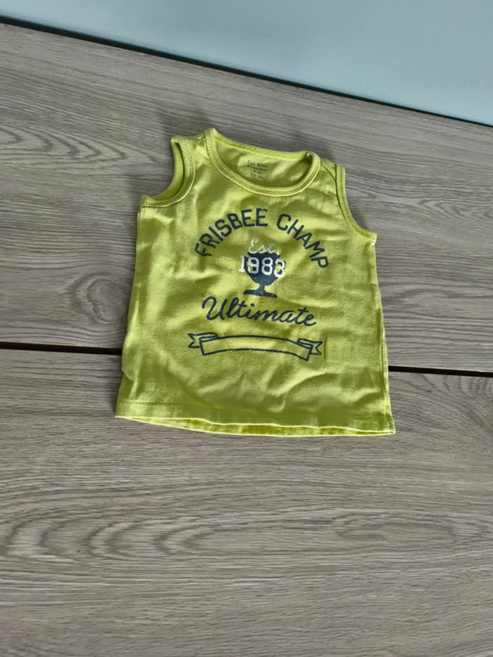 Débardeur été garçon