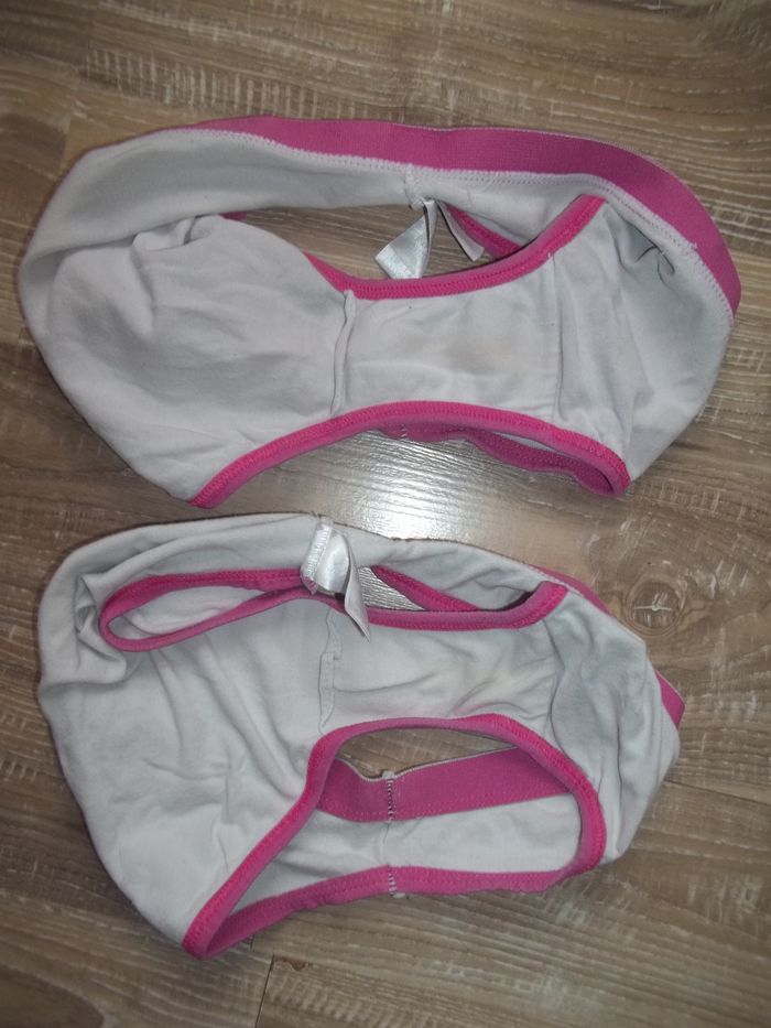 Lot 4 culottes blanches et roses Hannah Montana 10/12 ans - photo numéro 4