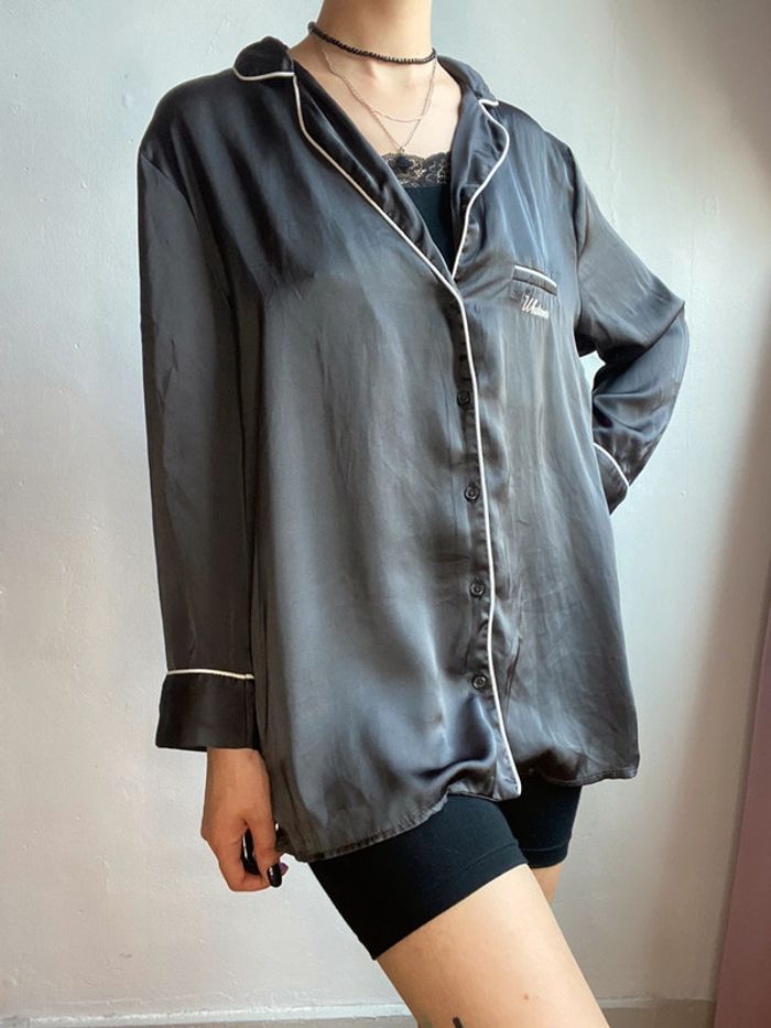 haut de pyjama pull and bear taille M - photo numéro 2