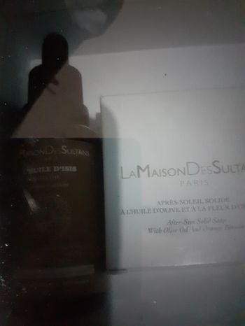 Lot de 2 produits  la maison  des sultan 