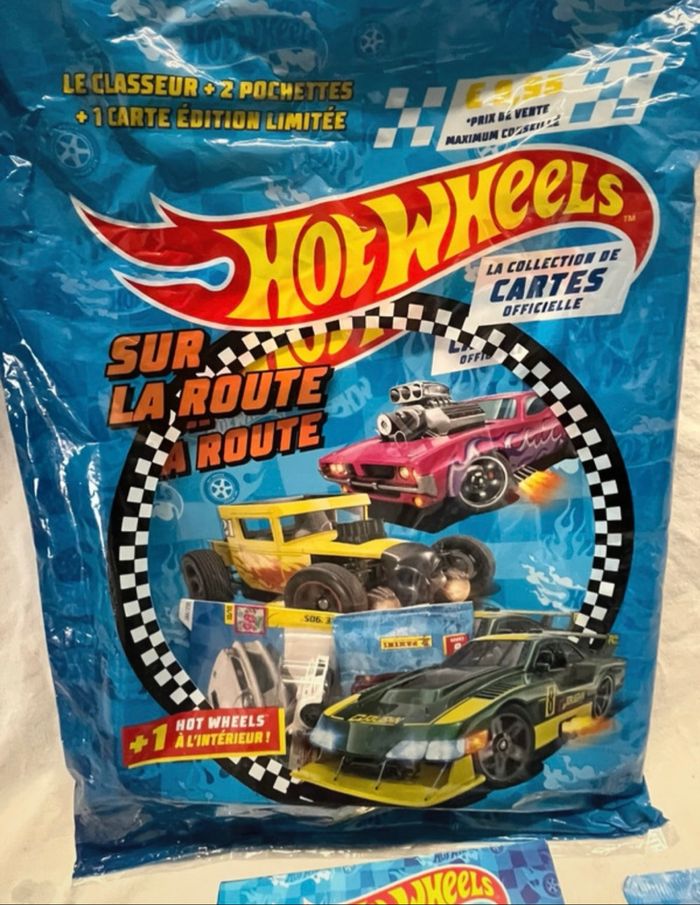 Kit panini Hotwheels on the Road neufs scellés - photo numéro 2