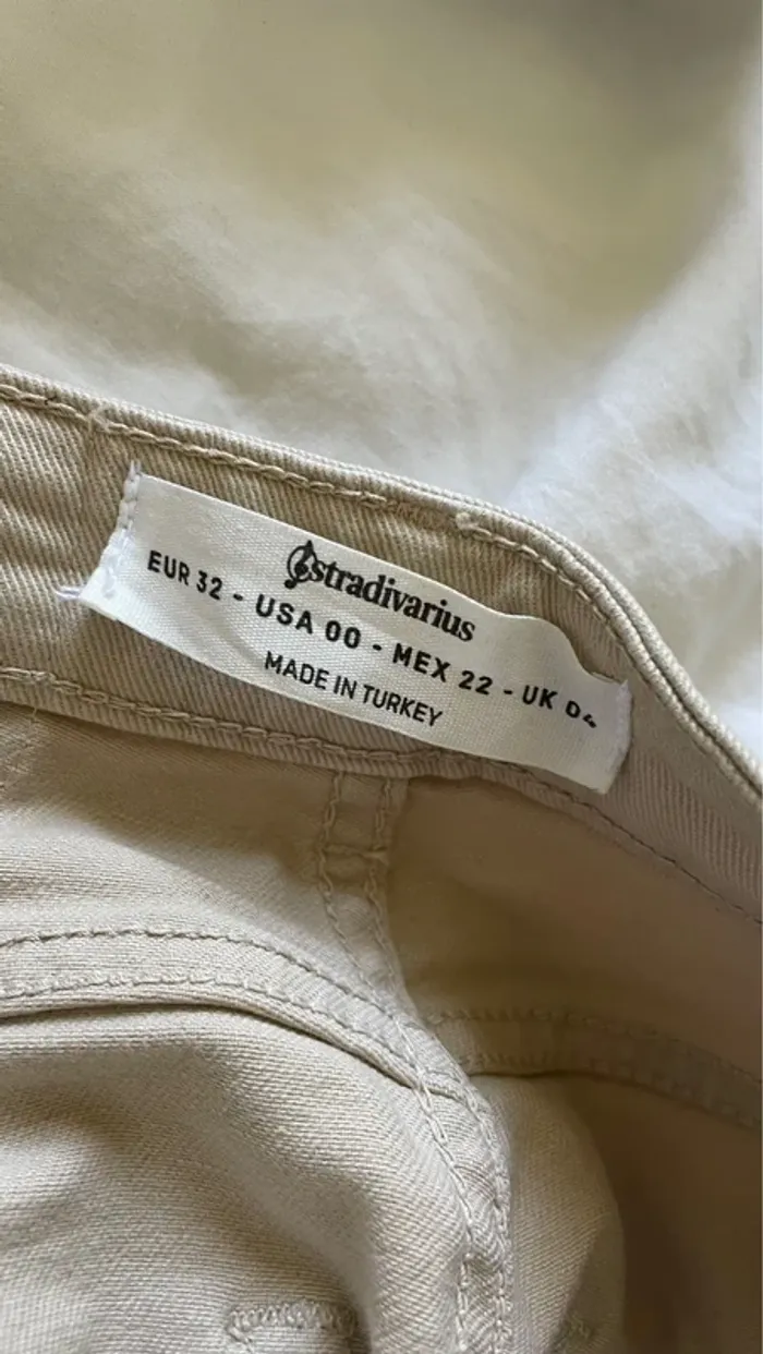 Jean mom beige - photo numéro 3