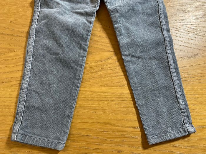 Mango Pantalon velours gris Taille 2/3 ans - photo numéro 5