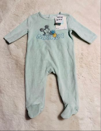 Pyjama Mickey / Taille 6 mois