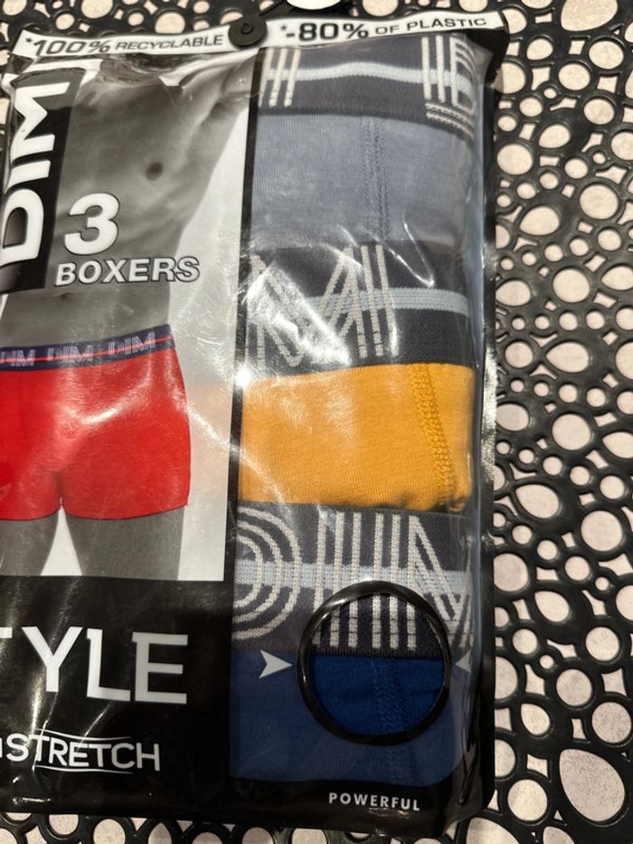 Lot de 3 boxers homme taille XL DIM - photo numéro 3