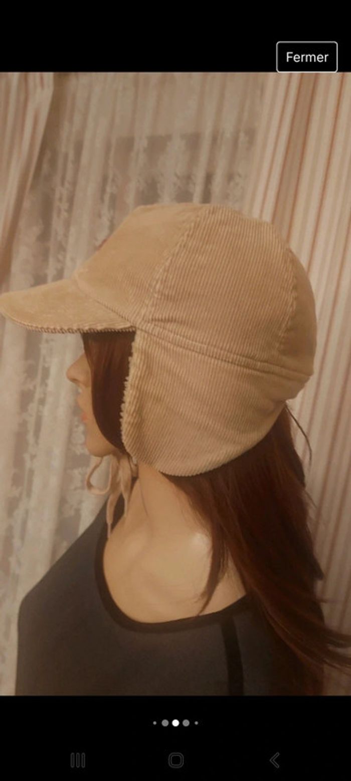 Chapeau River Wood beige très chaud  S/M - photo numéro 4