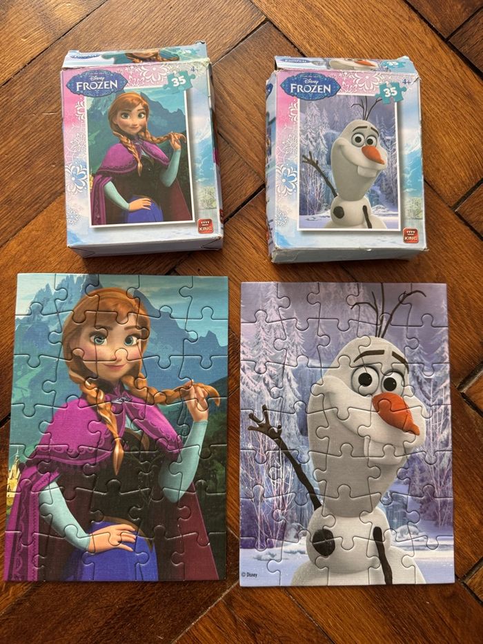 Puzzle la petite sirène Aladin Frozen princesse - photo numéro 5