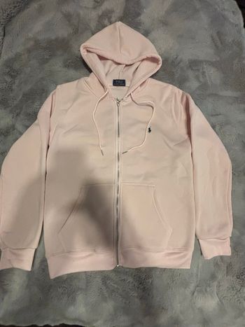 Veste avec zip Ralph Lauren rose taille S