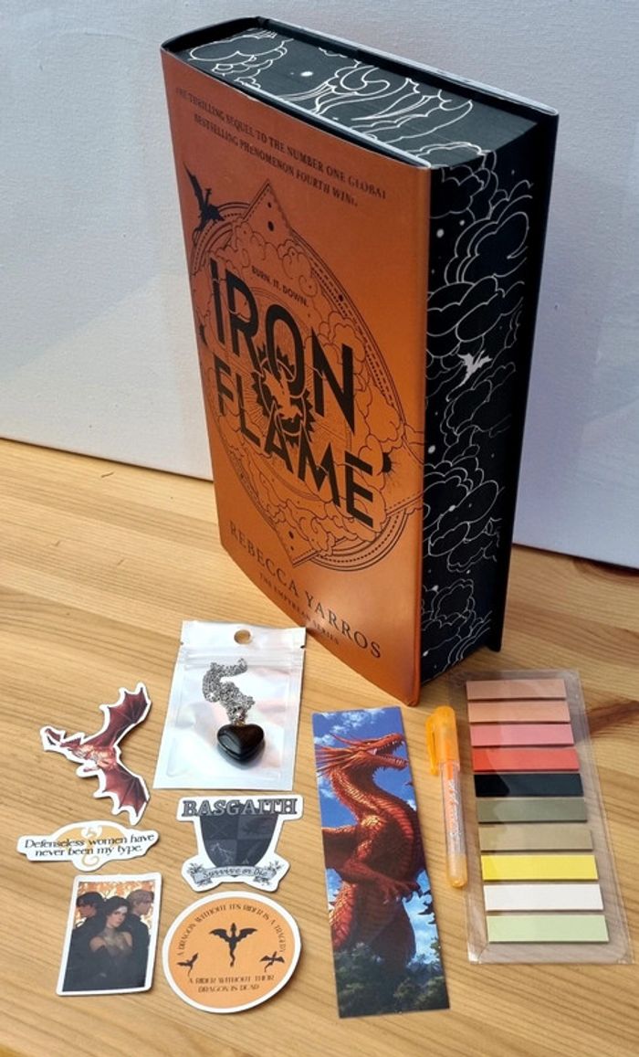Iron flame waterstone + Goodies