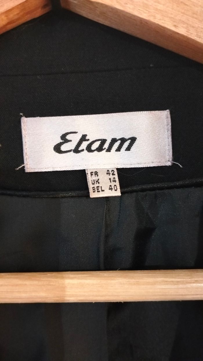 Veste noir Etam - photo numéro 3