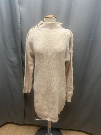 Robe pull Shein écru TM