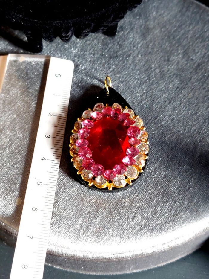 Magnifique pendentif style vintage victorien - photo numéro 4