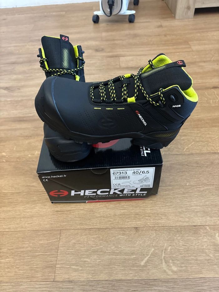Chaussure de sécurité montante S3 MacCrossroad 3.0 High HECKEL 67313 taille 40 - photo numéro 10