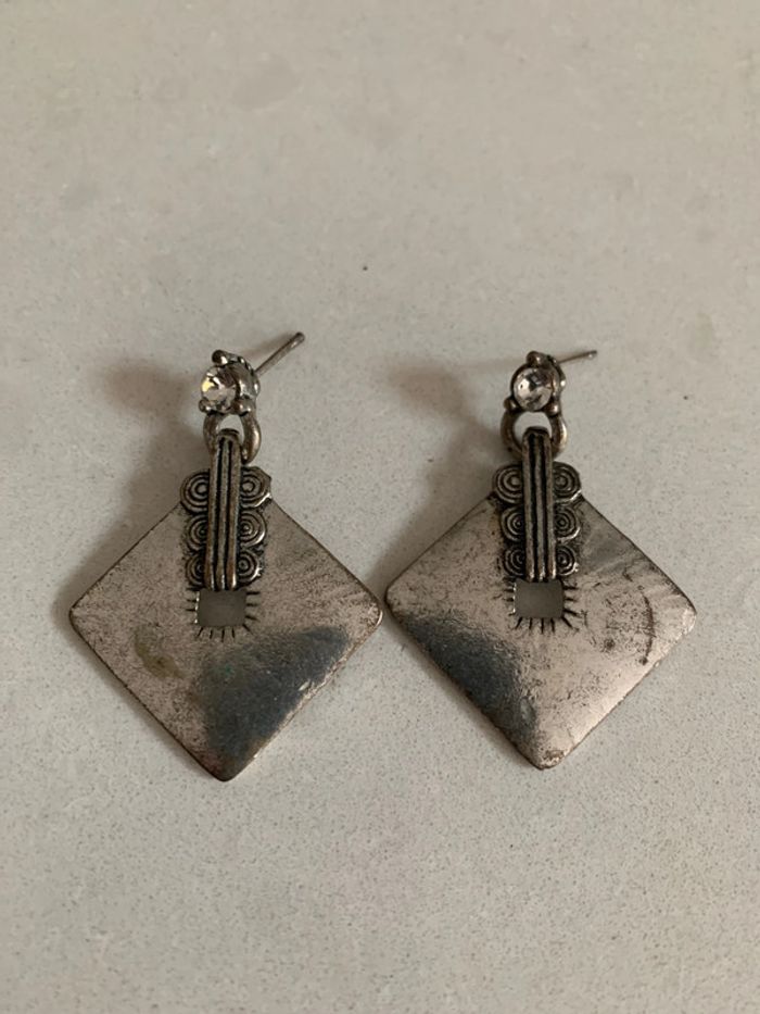 Boucles d’oreilles en acier inoxydable