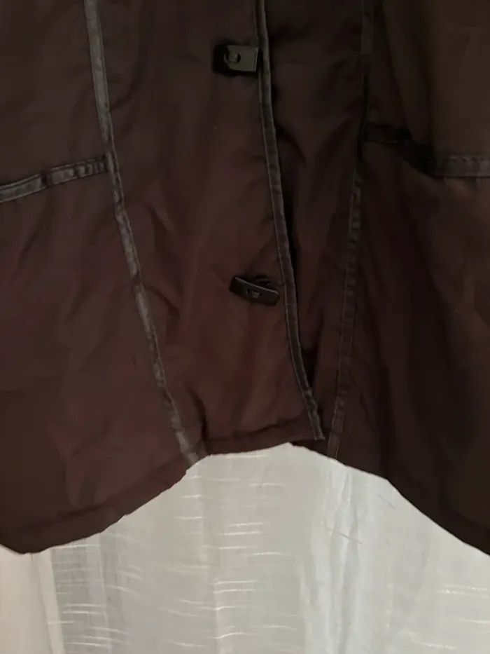 Manteau marron foncé - photo numéro 6