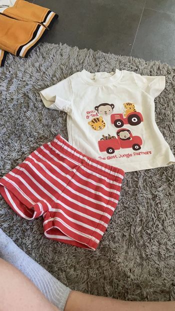 Ensemble bébé short