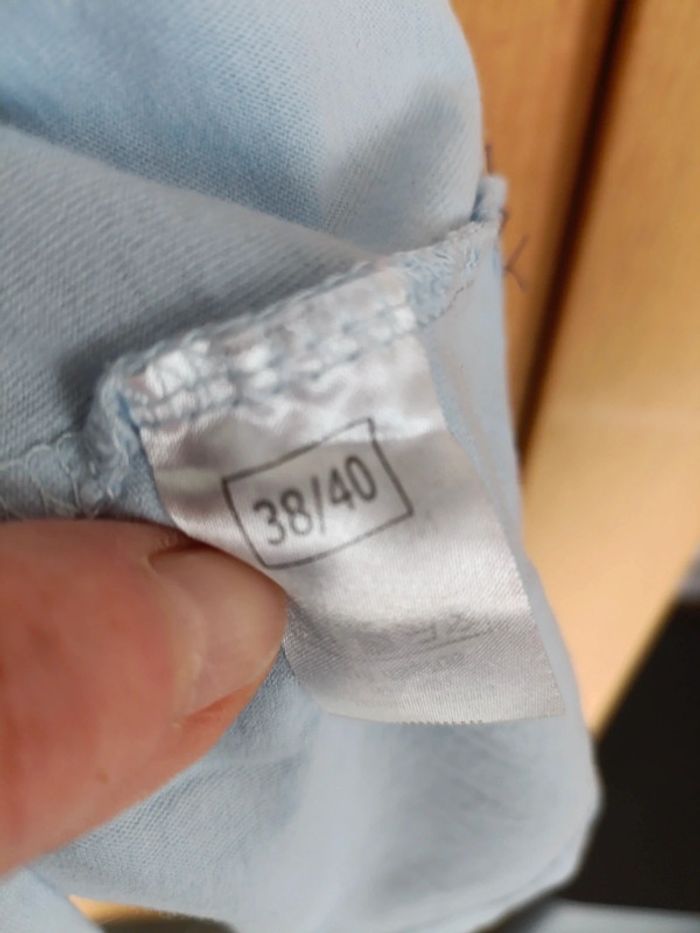 Chemise de nuit bleue - photo numéro 3