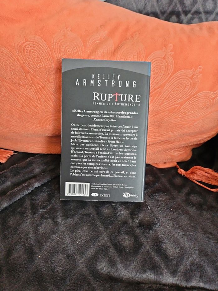 Livre de poche kelley Armstrong rupture - photo numéro 2