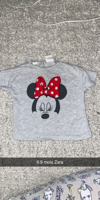 Teeshirt Zara minnie
