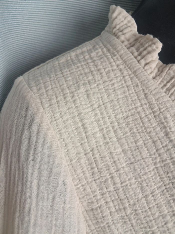 Balzac blouse été T 36/38 en tbe - photo numéro 3