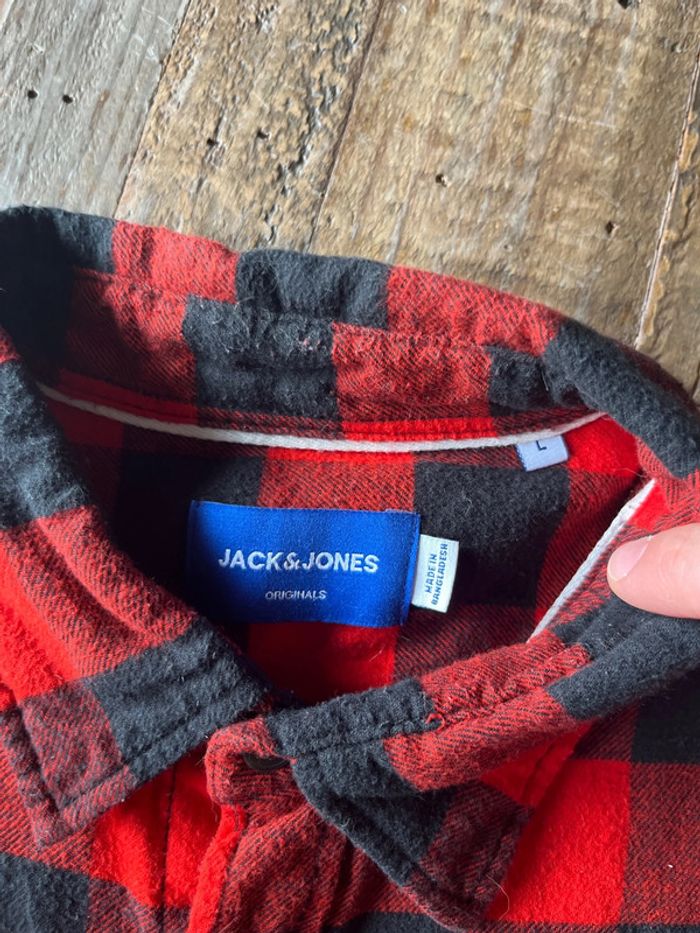 Chemise à carreaux Jack & Jones - photo numéro 2