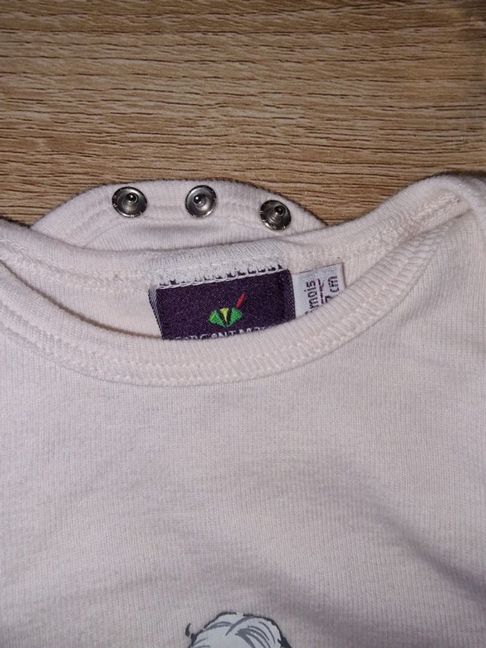 Lot de 2 body 6 mois - photo numéro 3