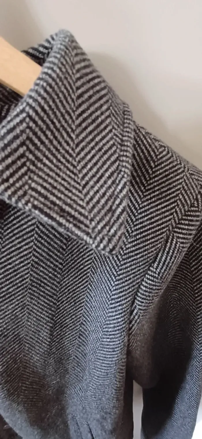 Veste courte femme gris dégradé - Cerise Blue - Taille S - photo numéro 4