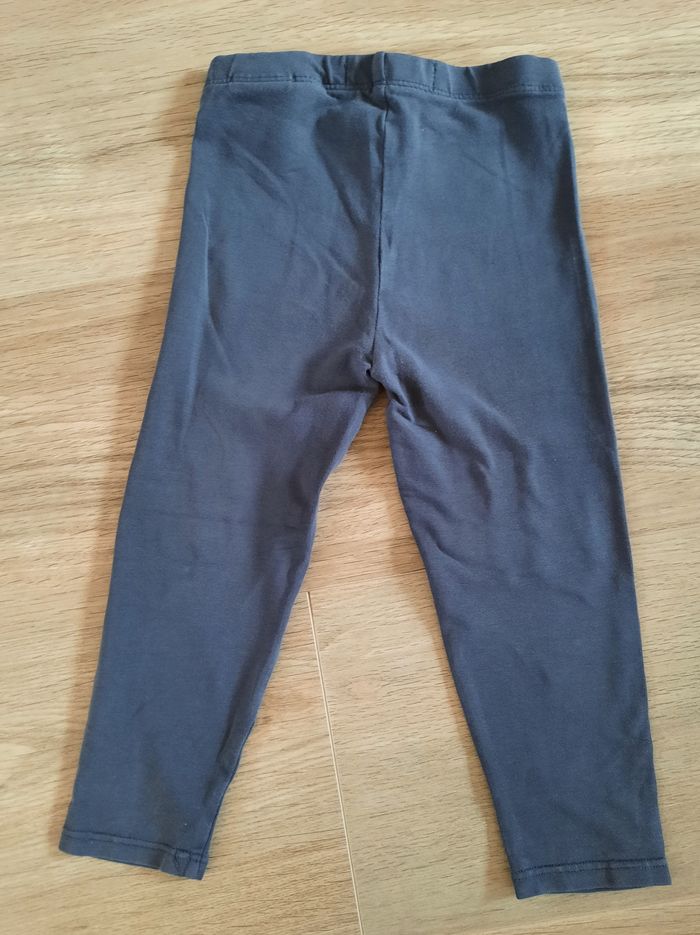 Legging long gris foncé Okaïdi 4 ans - photo numéro 3