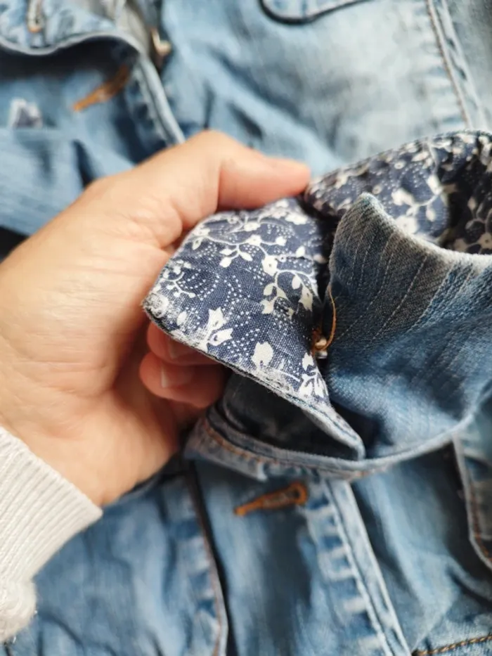 Veste jean cintrée - photo numéro 8