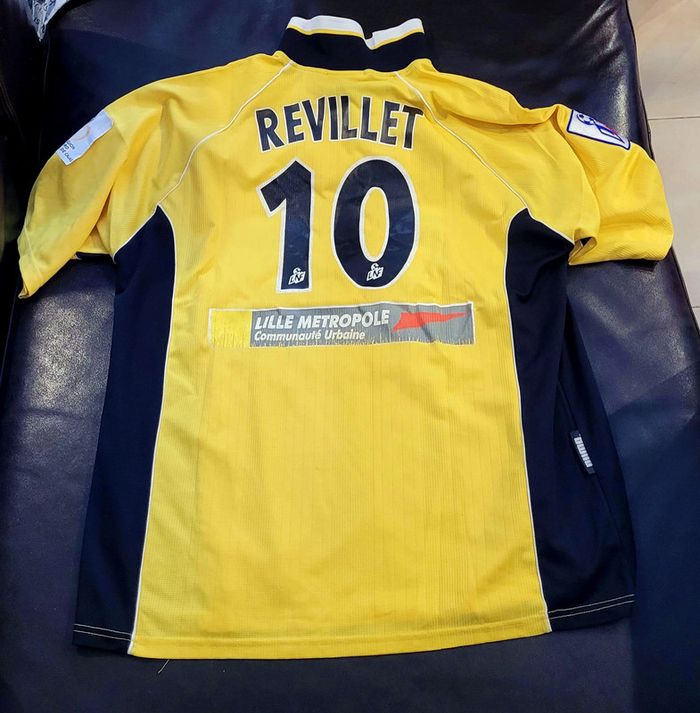 Maillot football 10 Wasquehal 2000 Revillet