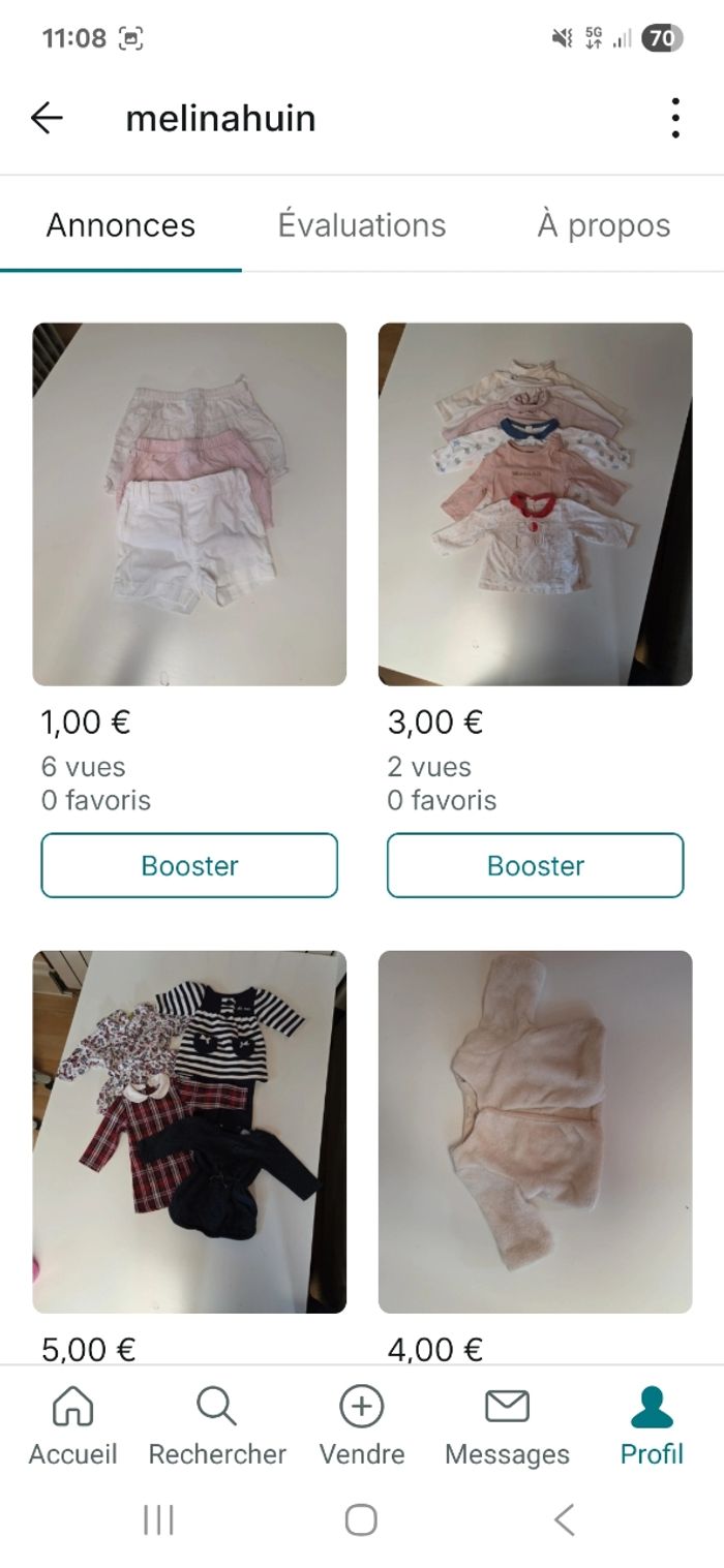 Gros lot 1 a 6 mois - photo numéro 5
