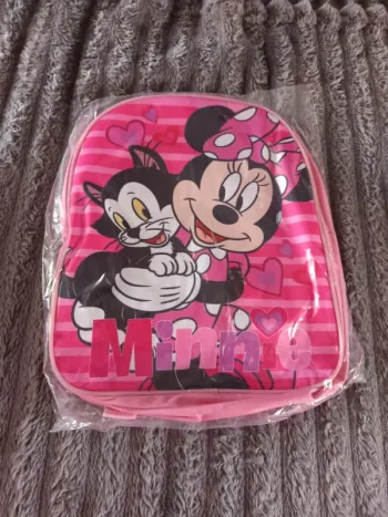 Sac école Minnie et Figaro
