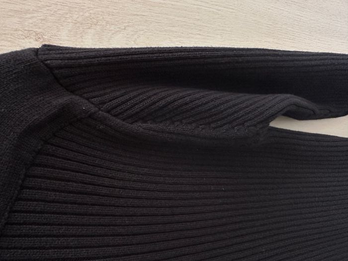 Pull maille col montant noir La Redoute taille 36 NEUF - photo numéro 5