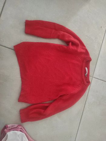 Pull en laine chaud cfk 6 ans