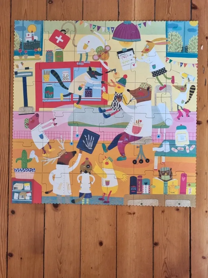 Puzzle I want to be doctor - photo numéro 2