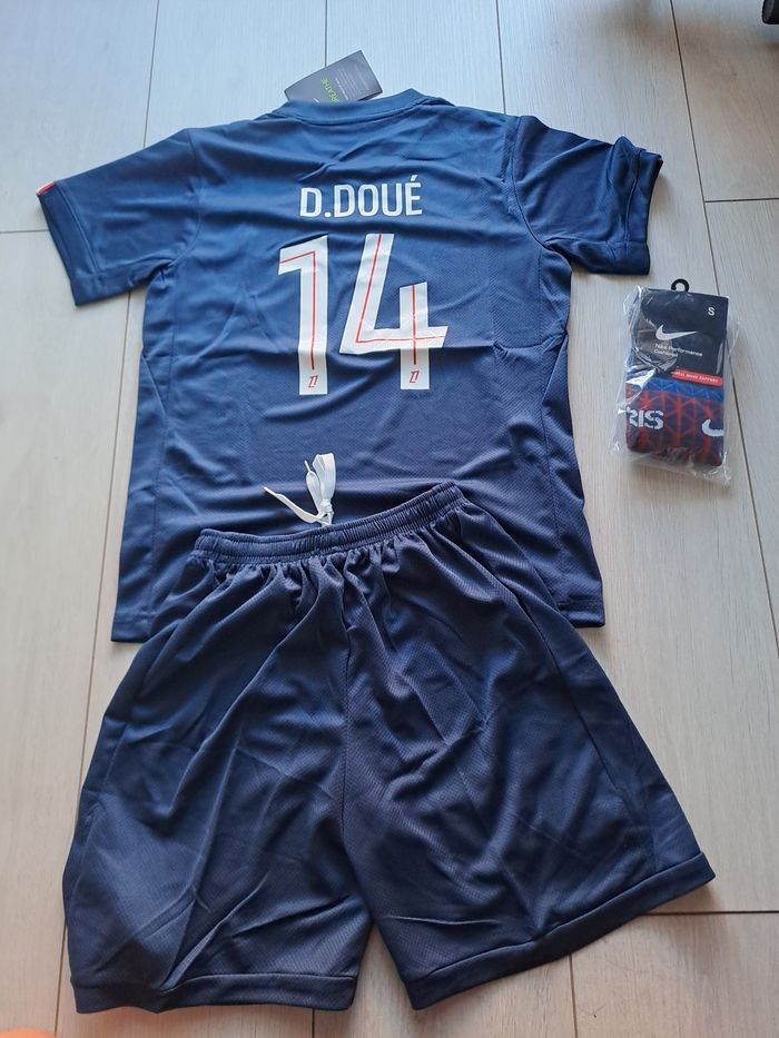 Ensemble doué 10ans psg maillot etoile foot