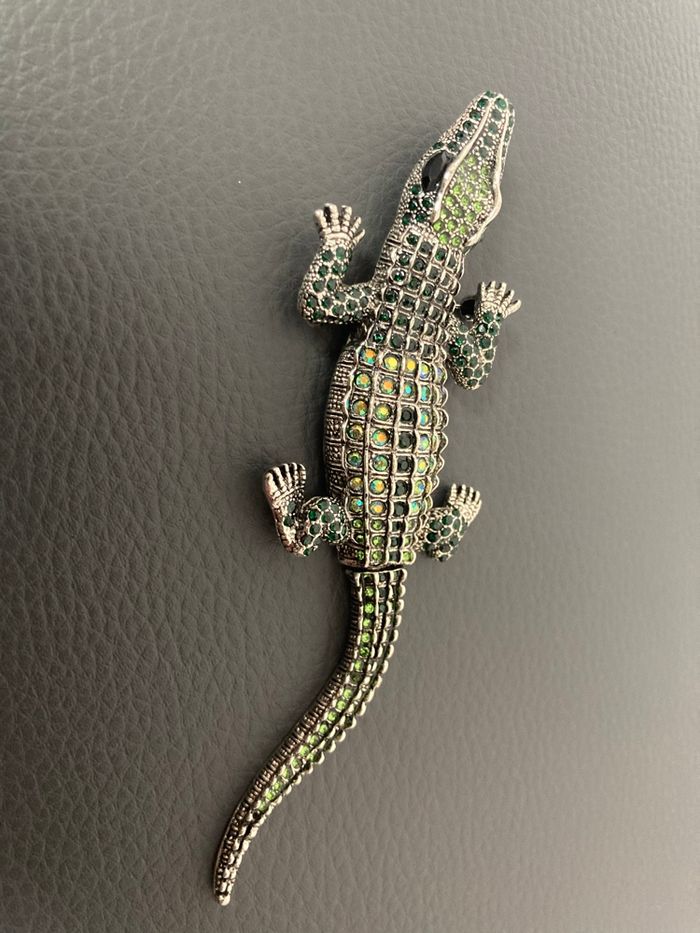 Broche crocodile - photo numéro 4