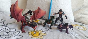 Lot figurines dragon