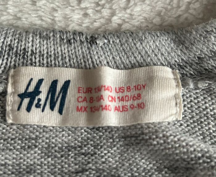 Gilet gris 13/14 ans  H&M - photo numéro 2