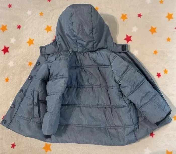 Doudoune DPAM Grise 2 ans 💥 Valeur boutique 44,99 € - photo numéro 3