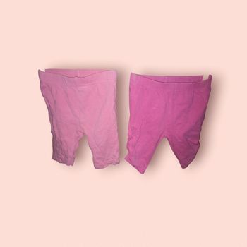 Lot de 2 legging court