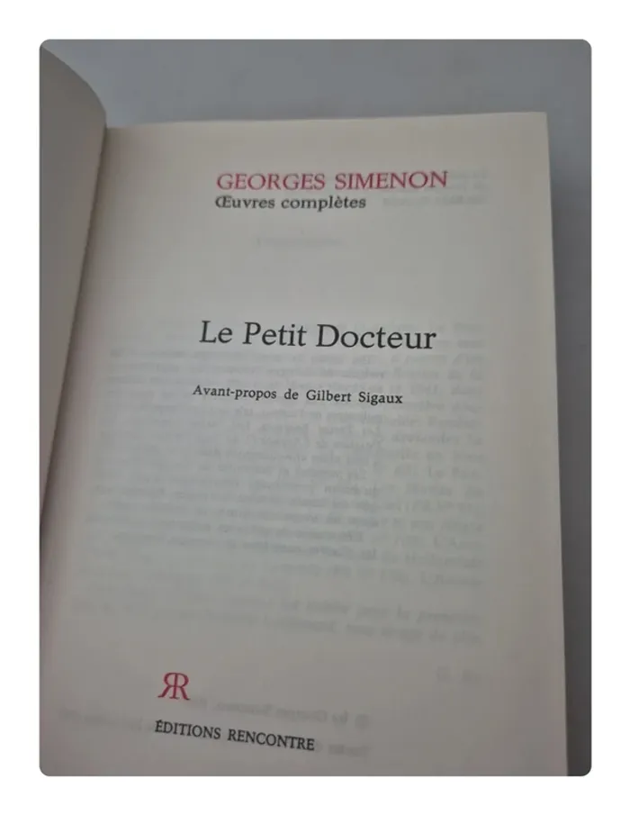 3 livres Georges Simenon pour 5 euros seulement - photo numéro 4