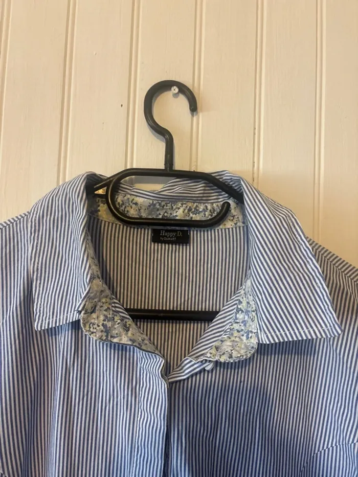 Chemise à rayures damart - photo numéro 2