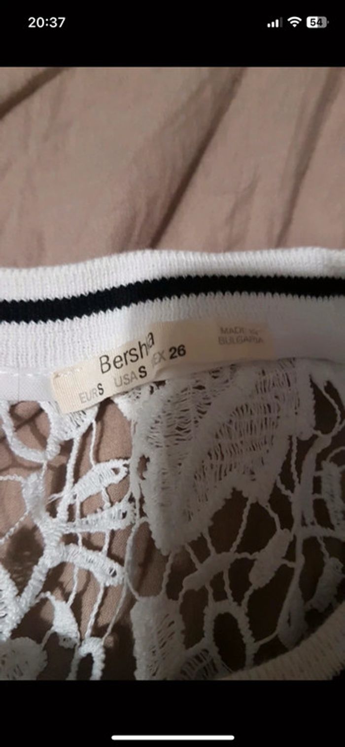 Débardeur dentelle Bershka - photo numéro 2