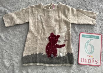 Robe pull, 6 mois