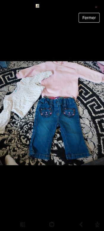 Ensemble 6 mois fille